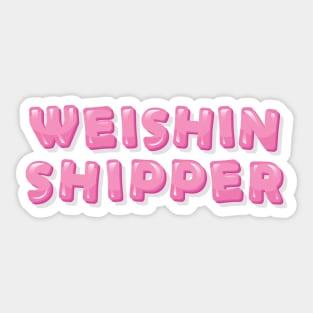 Weishin shipper Sticker